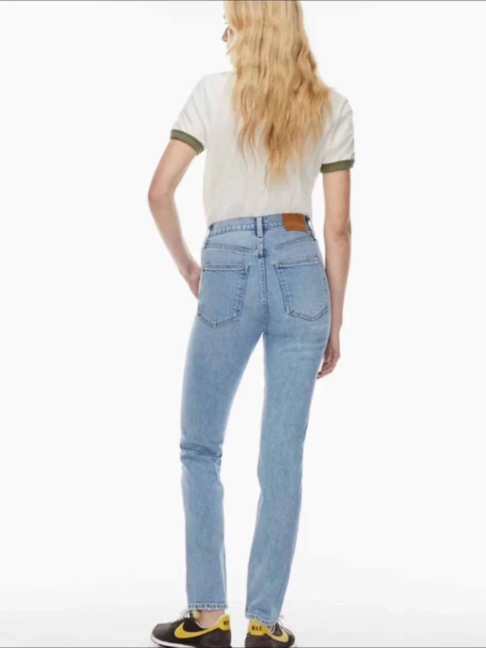 Aritzia Denim Forum Yoko High Rise Slim Jean